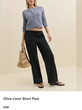 Reformation Linen Pants